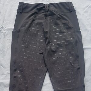 New M Grey Full Seat Breeches